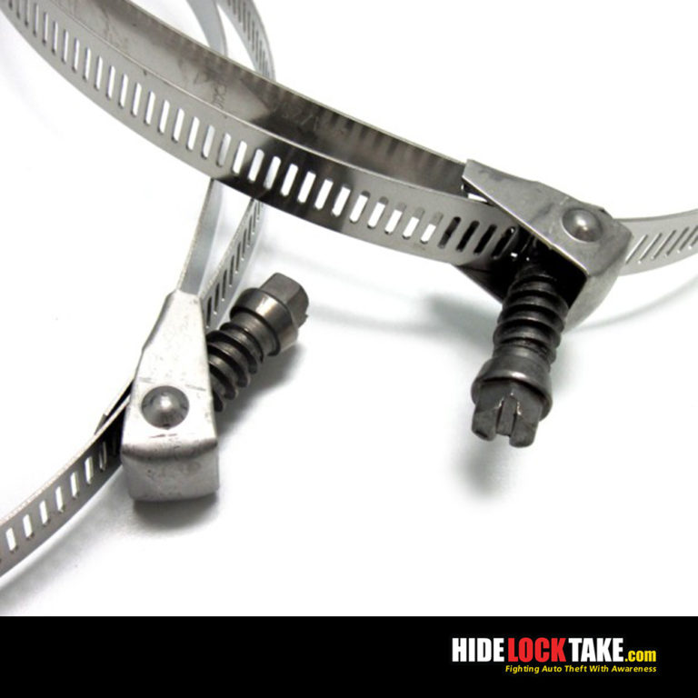 47″ Long Stainless Steel Adjustable Mounting Strap (1) Hide Lock Take